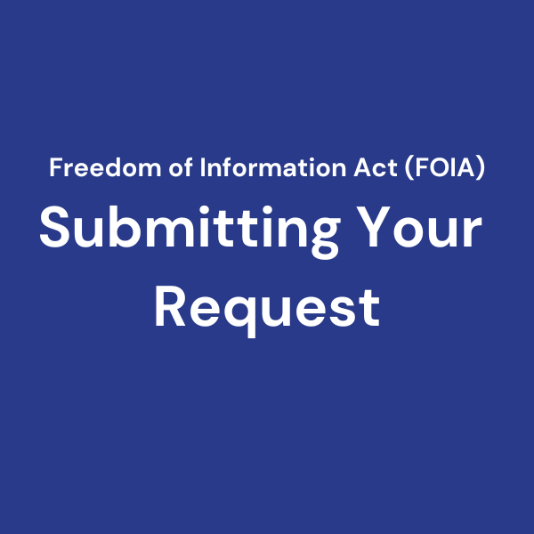 We submit FOIA requests on behalf of freelance journalists and other citizens.