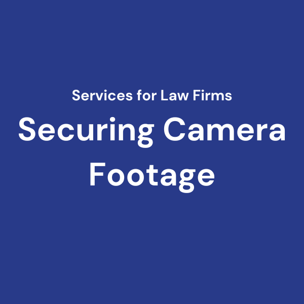 At the Law Office of Deborah M. Golden, we help other law firms secure government camera footage and analyze its contents.